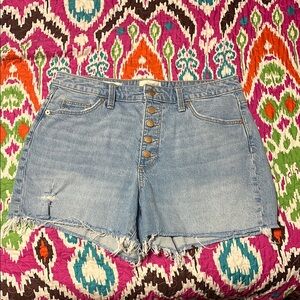 Universal Thread Light Blue Jean Shorts